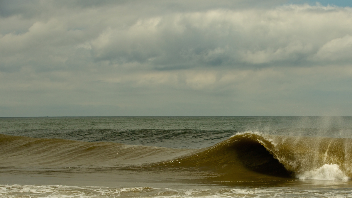 One of the most epic days I have ever been a part of at home. August 13, 2014. 80 degree F and sunny. 75 degree water, 6-8 feet and offshore all day long.