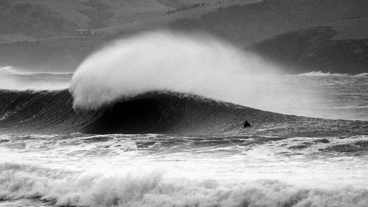 New Zealand, 2007. For sure the hardest wind I have ever shot in.