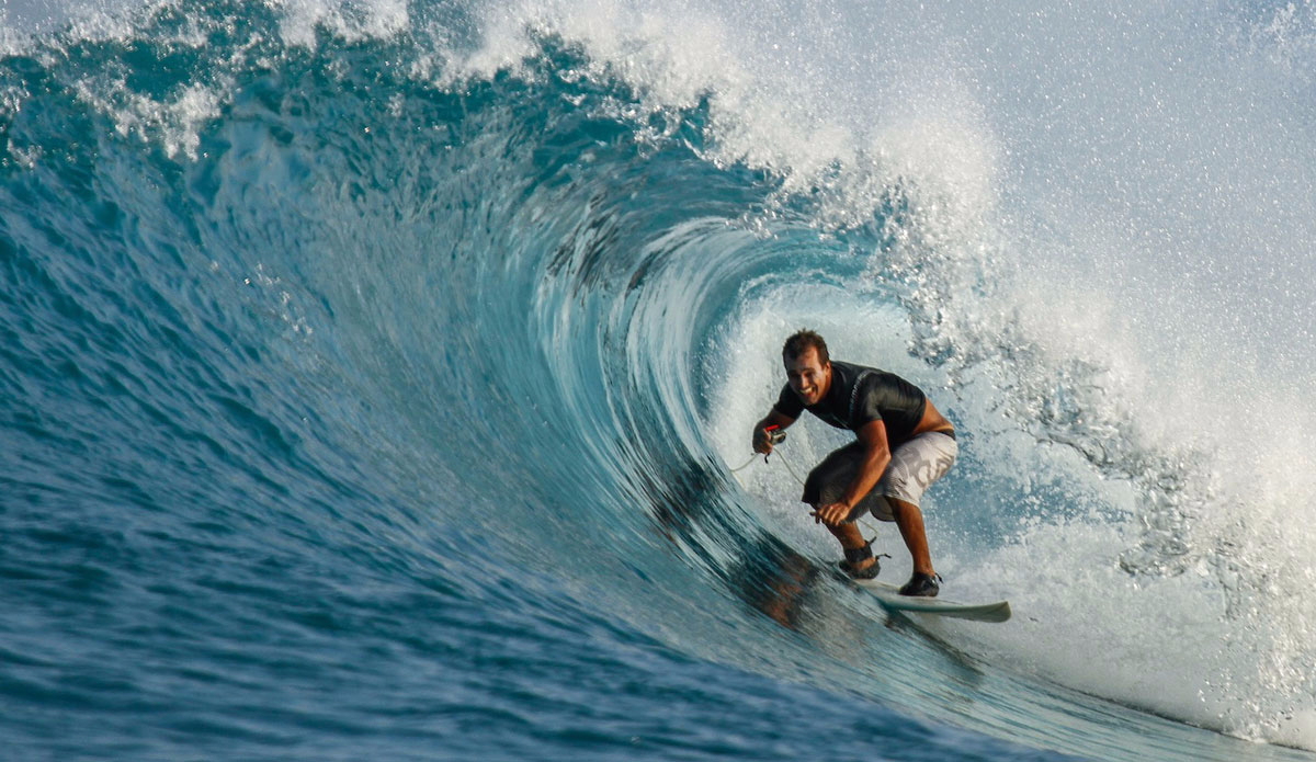 Scoring waves like this and going back to a beautiful little house is pretty much the best thing ever.