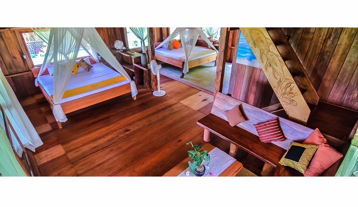 Can you think of a better place to rest your surf-weary head?