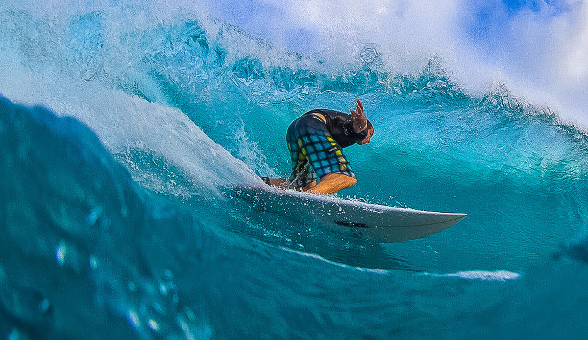 You will almost certainly get barreled.