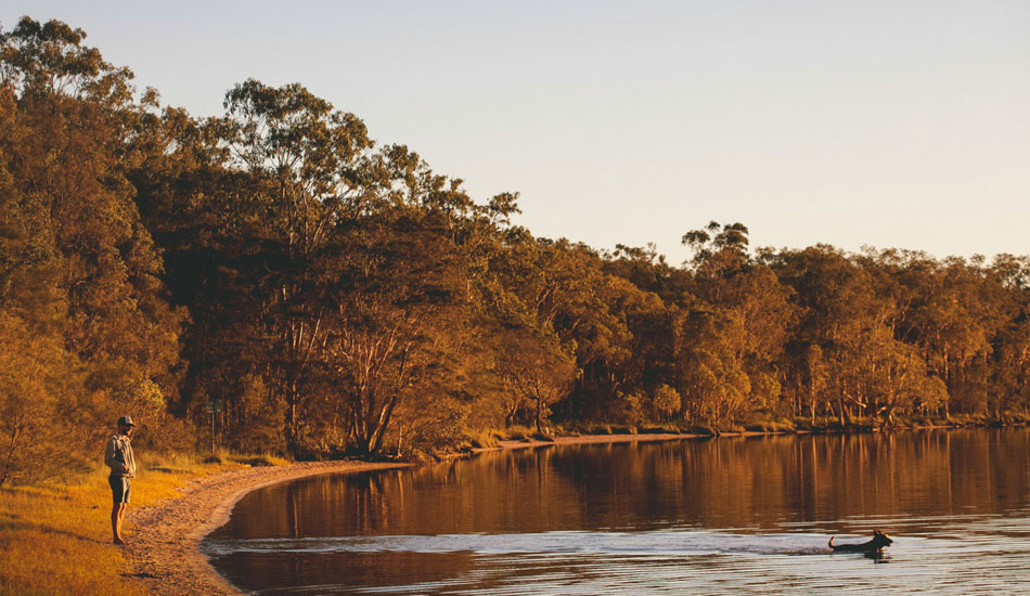 Sunrise in Noosa Heads, Lake Cooroibah. Photo: <a href=\"https://www.mackie-studio.com\">Karl Mackie</a>