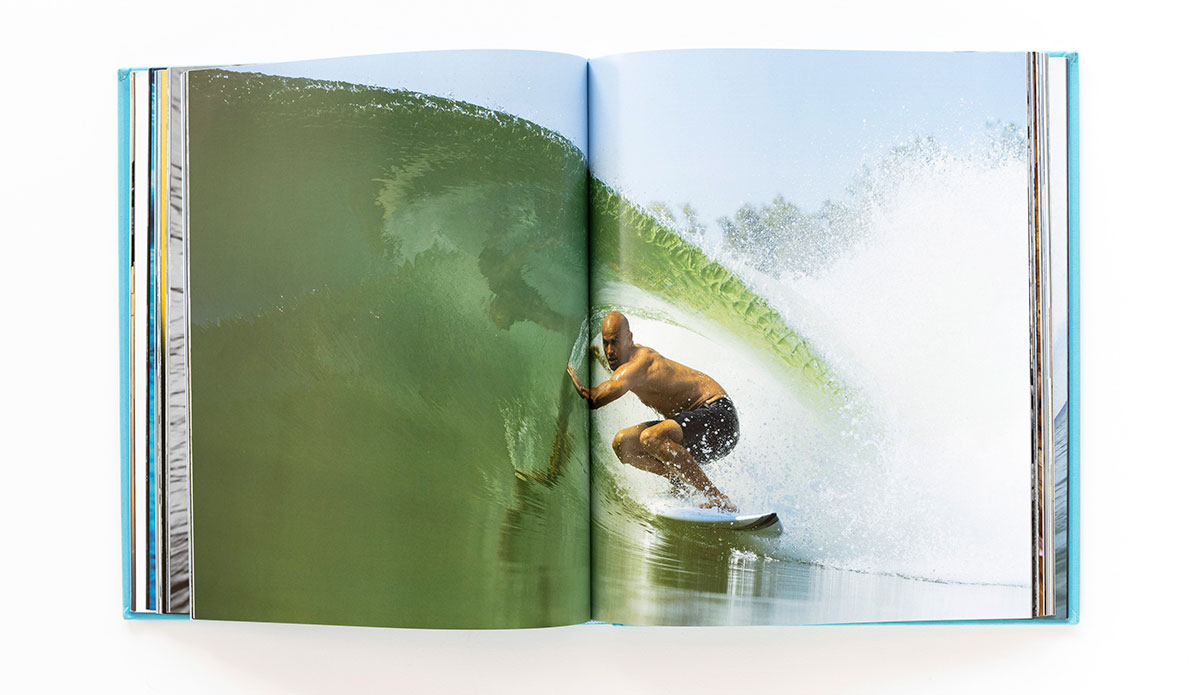 Slater in one of his countless barrels. Photo: Todd Glaser//Rizzoli