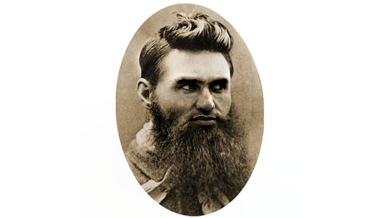 Ned Kelly, legendary Australian outlaw/beard connoisseur/original hipster. 