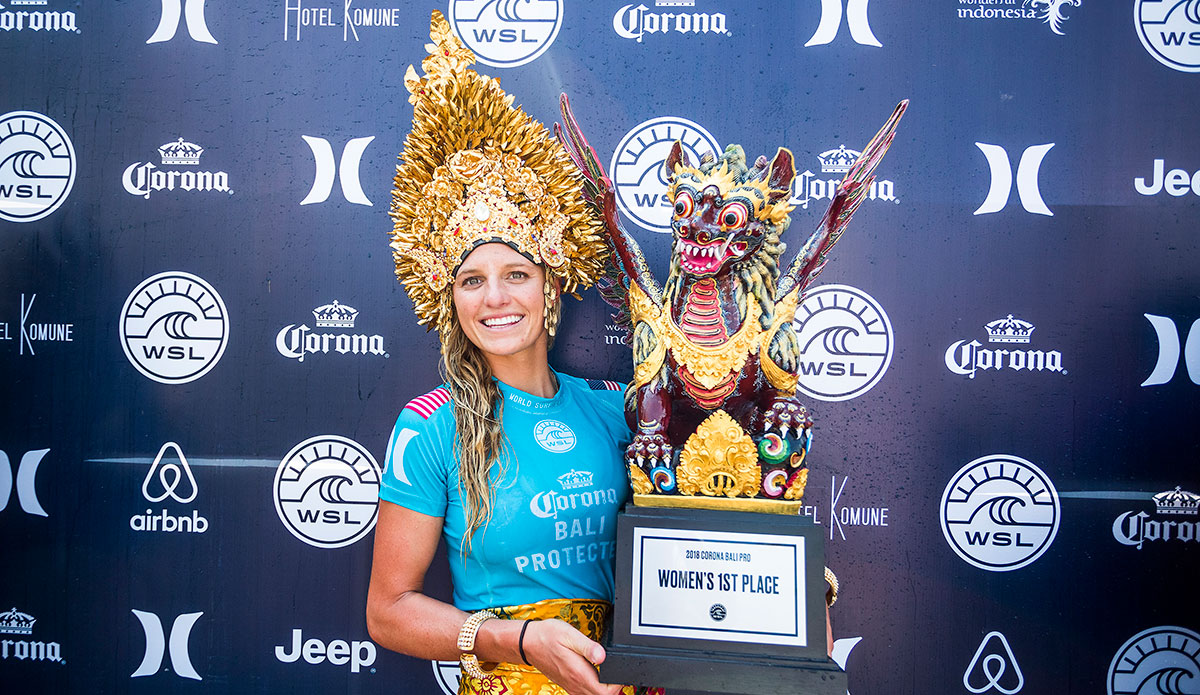Lakey Peterson. Photo: WSL/Cestari