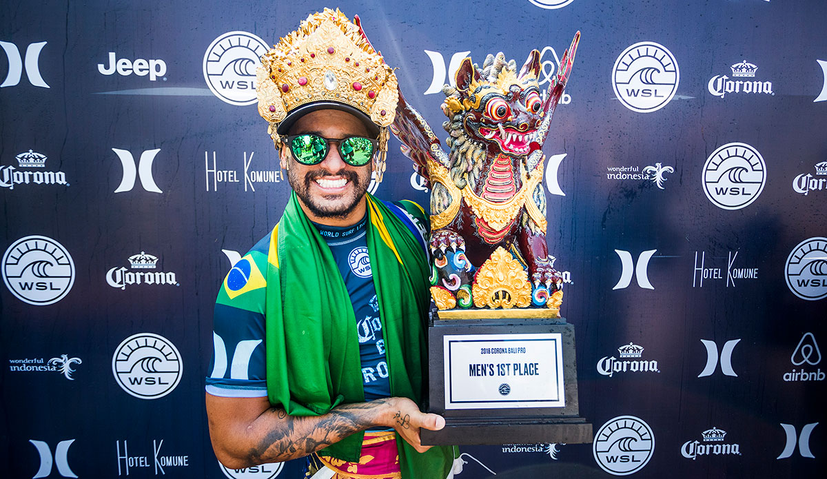 Italo Ferreira. Photo: WSL/Cestari