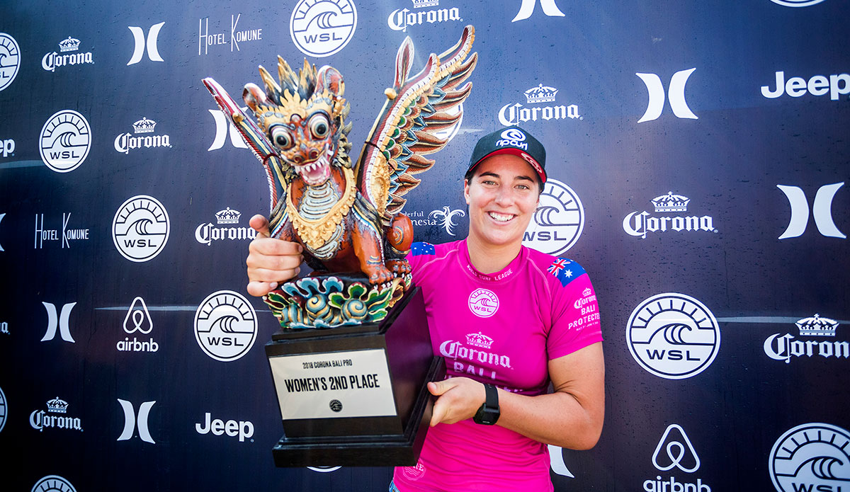 Tyler Wright. Photo: WSL/Cestari