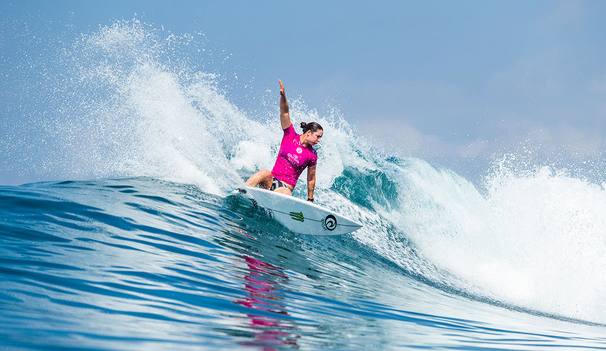 Tyler Wright. Photo: WSL/Cestari