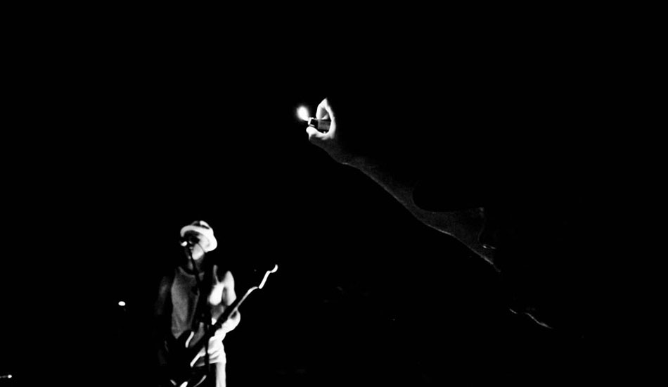 Bret and lighter. This must be a joke. They don\'t play that kinda music. Photo: Zeyphrphototgraphy.net