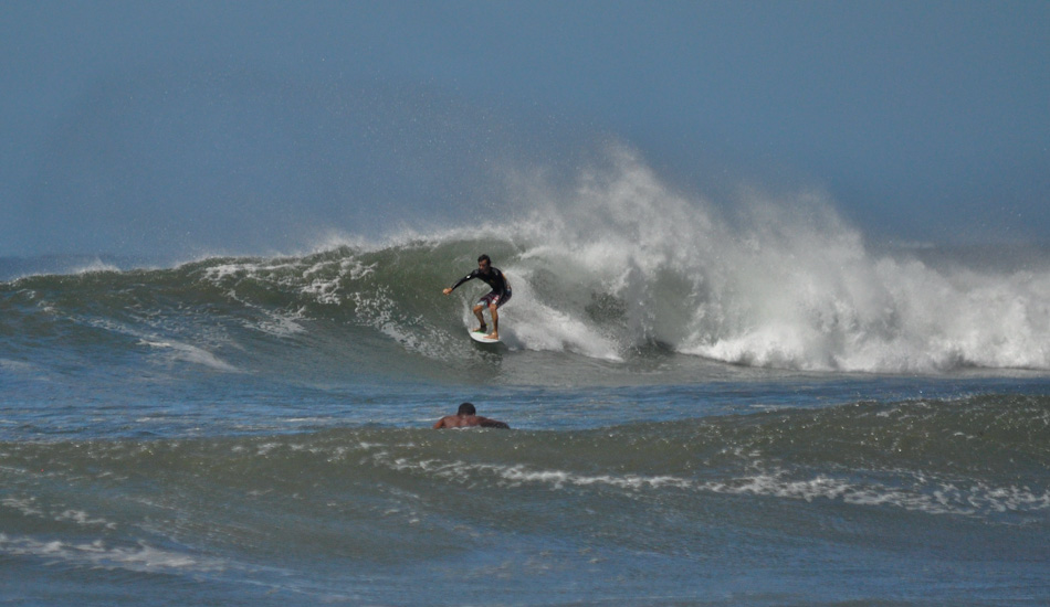 Offshore monster. Photo: <a href=\"https://www.sambatothesea.com\">Kristen Brown</a>