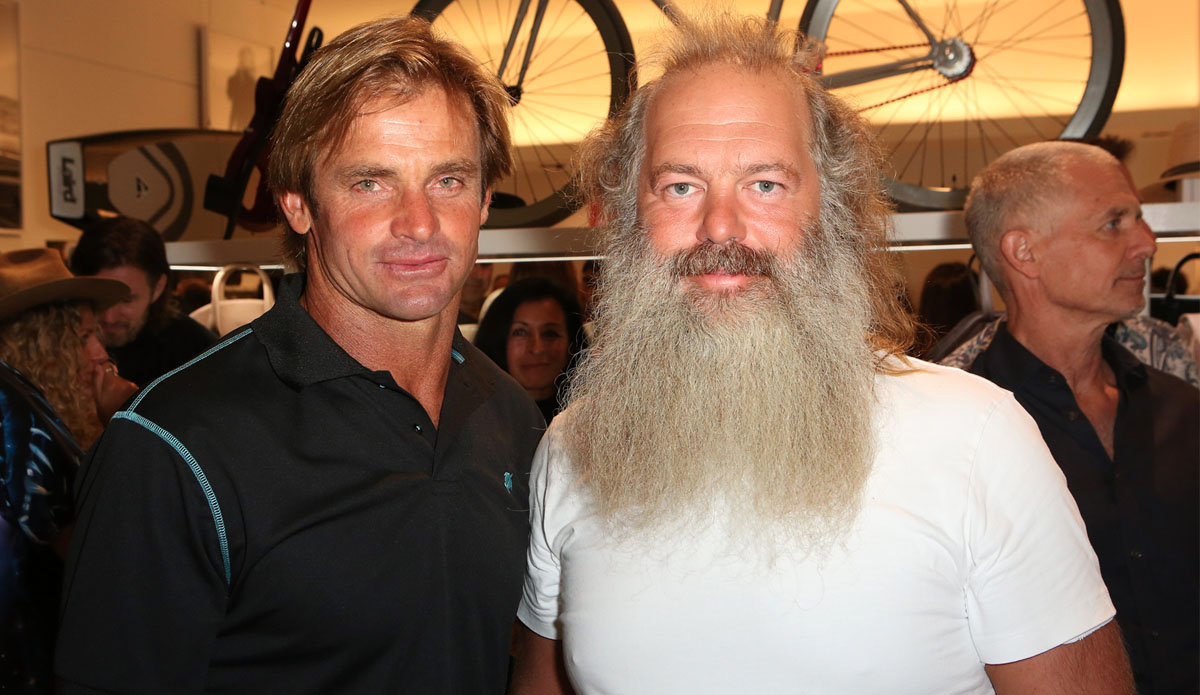 Hollywood Comes Out for the Launch of Laird Hamilton's Clothing Line