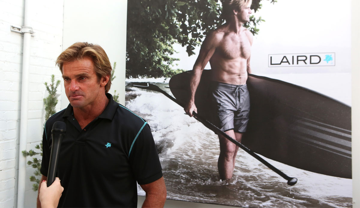 Hollywood Comes Out for the Launch of Laird Hamilton's Clothing Line