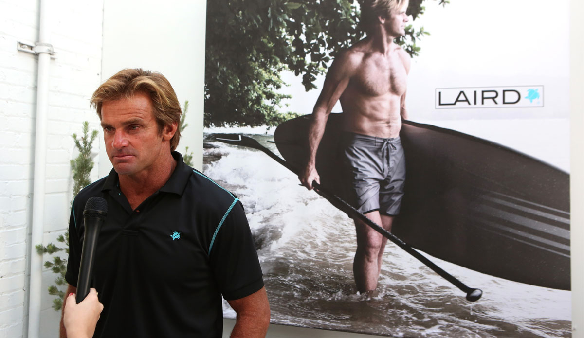 Laird Apparel is designed for people who lead similar, outdoorsy lifestyles to Laird himself. (Photo by Ari Perilstein/Getty Images for Laird Apparel LLC)
