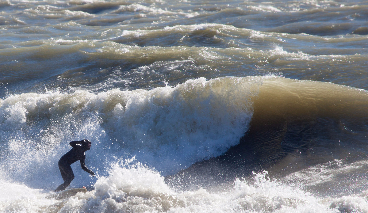 Seeking shelter during a storm. Photo: Lucas Murnaghan