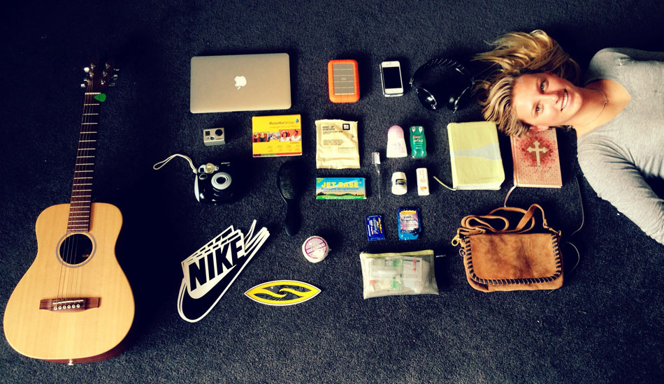 My travel essentials. Photo: <a href=\"https://www.liebervision.com/\" target=_blank>Aaron Lieber</a>
