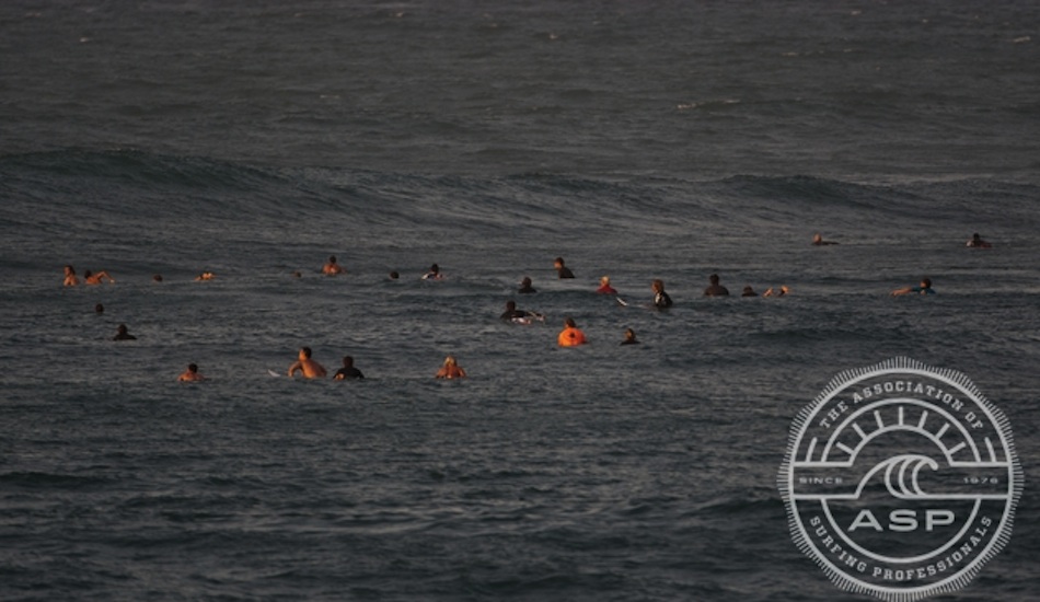 Vans World Cup of Surfing at Sunset Beach, 2012: A rise in swell resulted in a late session at Sunset Beach. This has become one of the most anticipated events due to its open ocean feel. It\'s a test of surfers strength, skill, stamina and courage. Sunset showcases the force of Mother Nature and usually prompts some intense showdowns. Australian Adam Melling won last year, solidifying his spot on the 2013 ASP World Tour. Photo: <a href=\"https://aspworldtour.com/\" target=_blank>ASP</a>.    