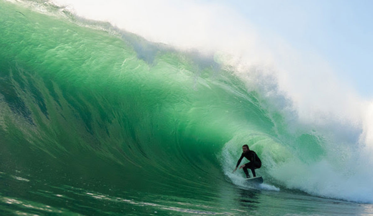 \"As the swell eased, we headed north and scored clean tubes near Dyl’s shaping bay. I was stoked to finally get to surf these waves which i have had on my bucket list.\" Photo: Need Essentials