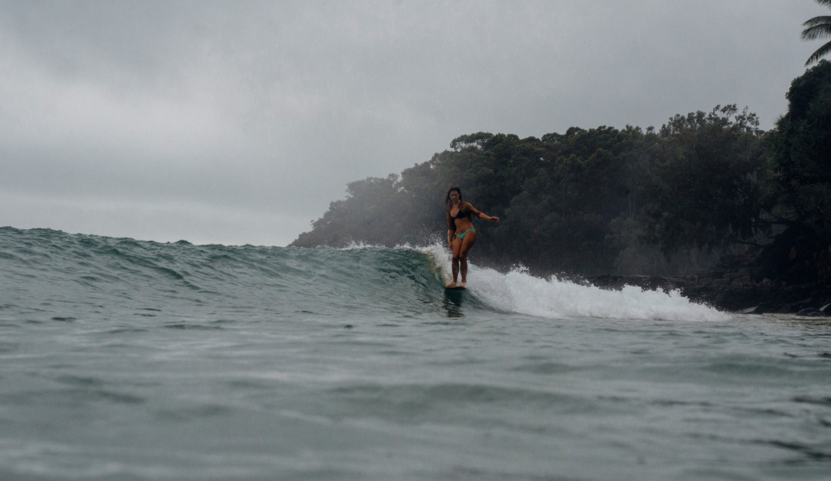 I spent the last few months traveling around Australia and fell in love with the East Coast. This was a super fun rainy day at Noosa First Point. Photo: Warwick Gow