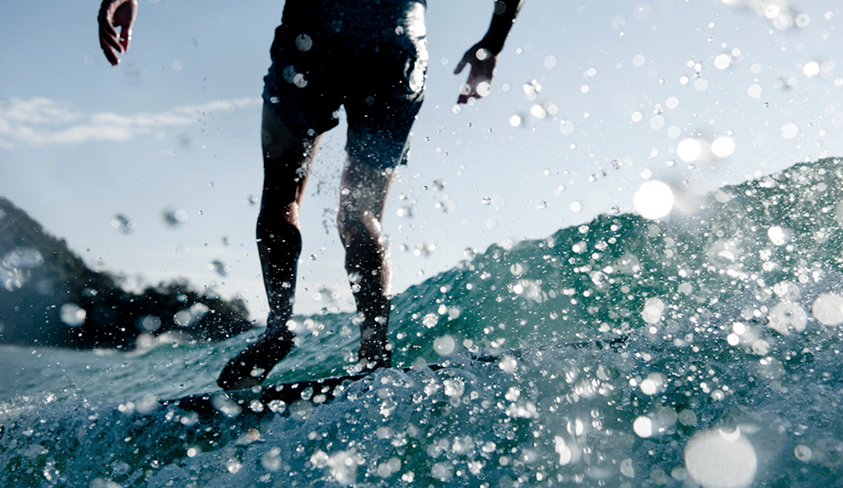 Zye Norris walking through chaos at home. Photo: <a href=\"https://woodygooch.com\">WoodyGooch.com</a>