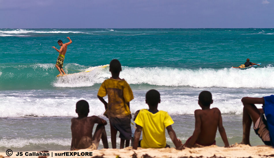 Haiti. This offshore island in Haiti with several good reef breaks is being proposed for a huge development including a golf course, timeshare condominiums and cruise ship anchorage. Photo: Callahan/<a href=\"https://www.facebook.com/pages/SurfEXPLORE/153813754645965\" target=_blank>SurfExplore</a>