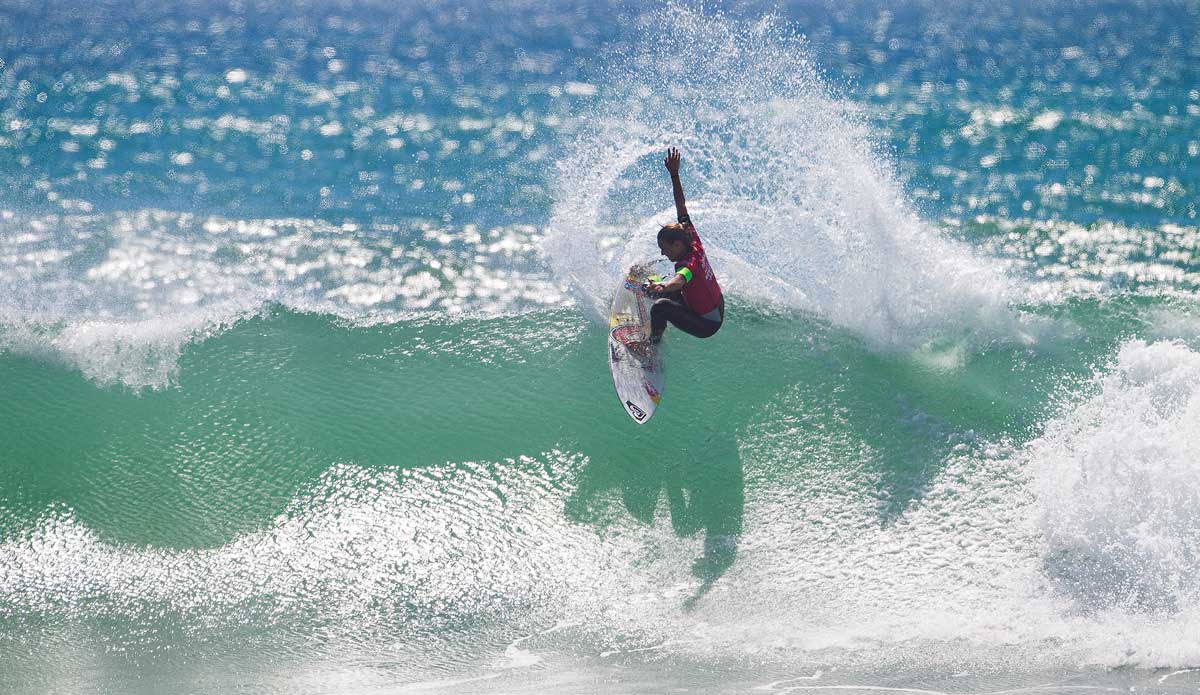 Meet the number one female surfer in the world: Sally Fitzgibbons. Photo: <a href=\"https://www.aspworldtour.com/\">ASP/Kirstin</a>