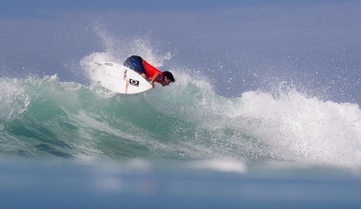 Italo Ferreira of Brazil (pictured) winning his Round 3 heat at the Hurley Pro on Thursday September 11, 2015. Italo posted a score of 8.67 (out of a possible10) to advance to the next round. Photo: <a href=\"https://www.worldsurfleague.com/\">WSL/<a href=\"https://instagram.com/nomadshotelsc/\"</a>/Rowland</a>