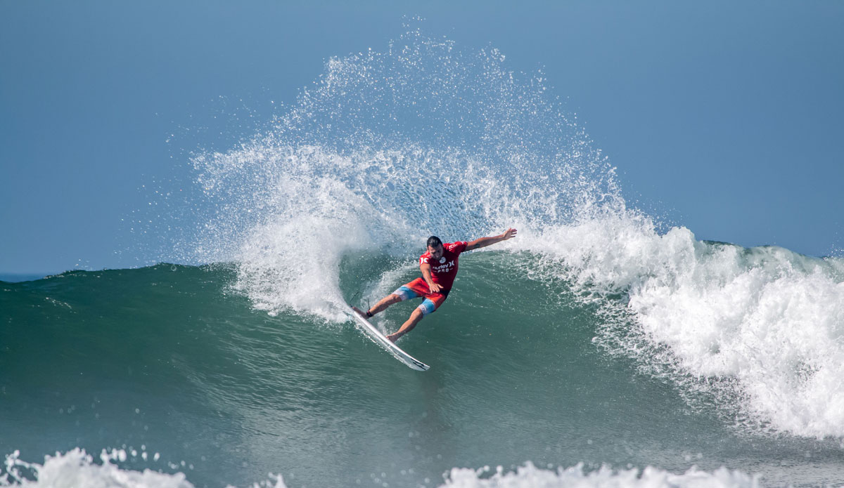 Parko on his forehand is a force to be reckoned with. Photo: <a href=\"https://instagram.com/jeff_davis\">Jeff Davis</a>