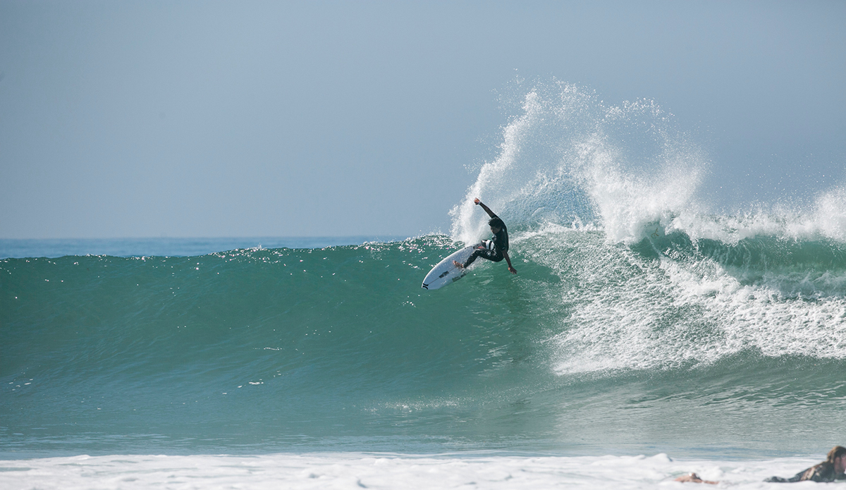 Men\'s event wildcard and US Open of Surfing camp, Hiroto Ohara. Photo: <a href=\"https://www.stevethrailkill.com\">Steve Thrailkill</a>