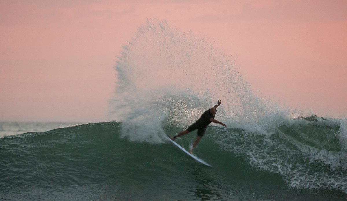 Slater doing what he does best. Photo: <a href=\"https://www.stevethrailkill.com\">Steve Thrailkill</a>
