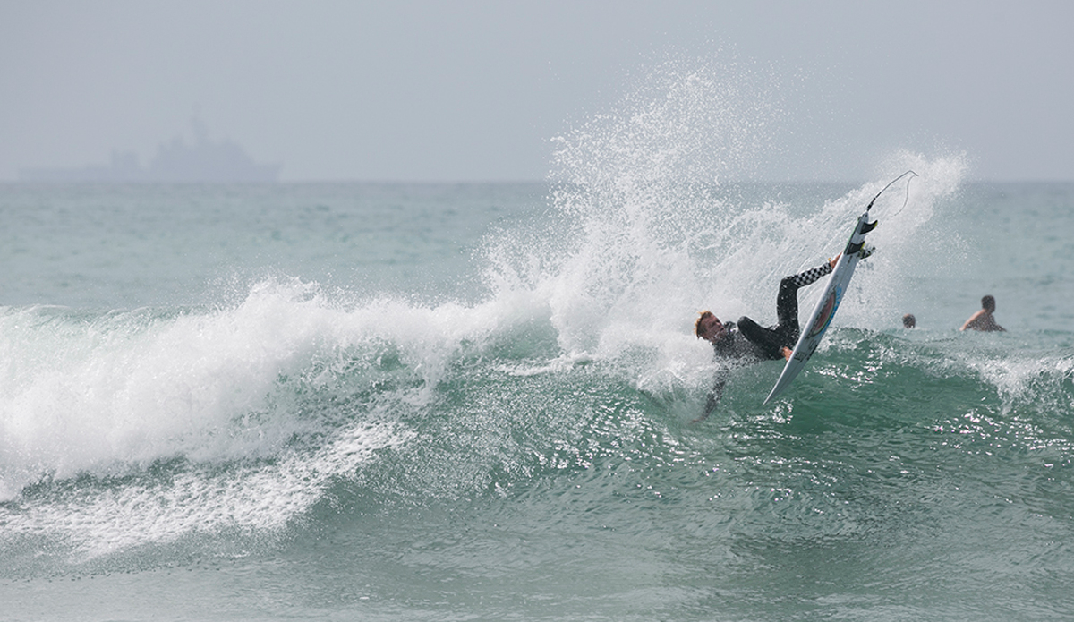 Hometown hero Tanner Gudauskas. Photo: <a href=\"https://www.stevethrailkill.com\">Steve Thrailkill</a>