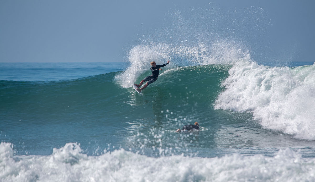 John John Florence puts his rail to work.  Photo: <a href=\"https://instagram.com/jeff_davis\">Instagram @jeff_davis</a>