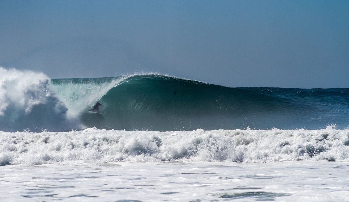 JOB during Hurricane Marie.

