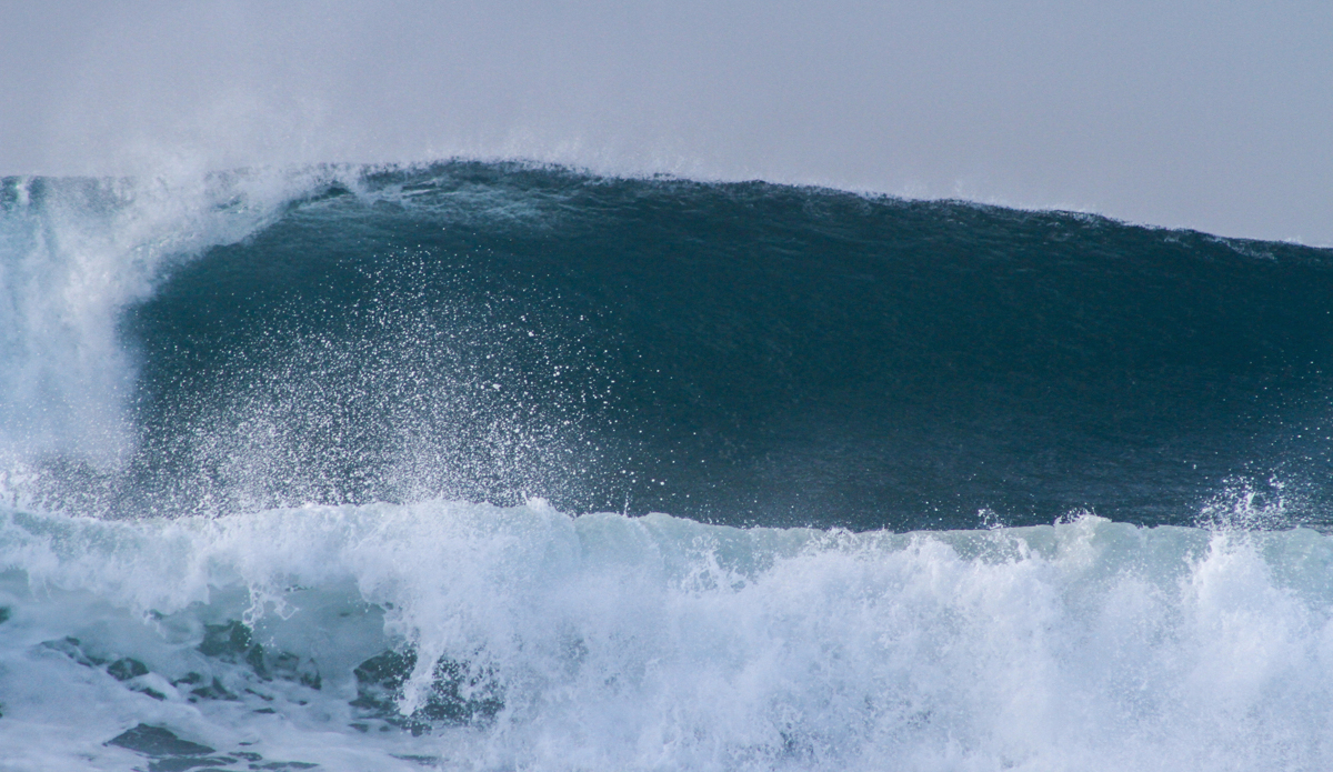 Newport Point. Hurricane Simon.