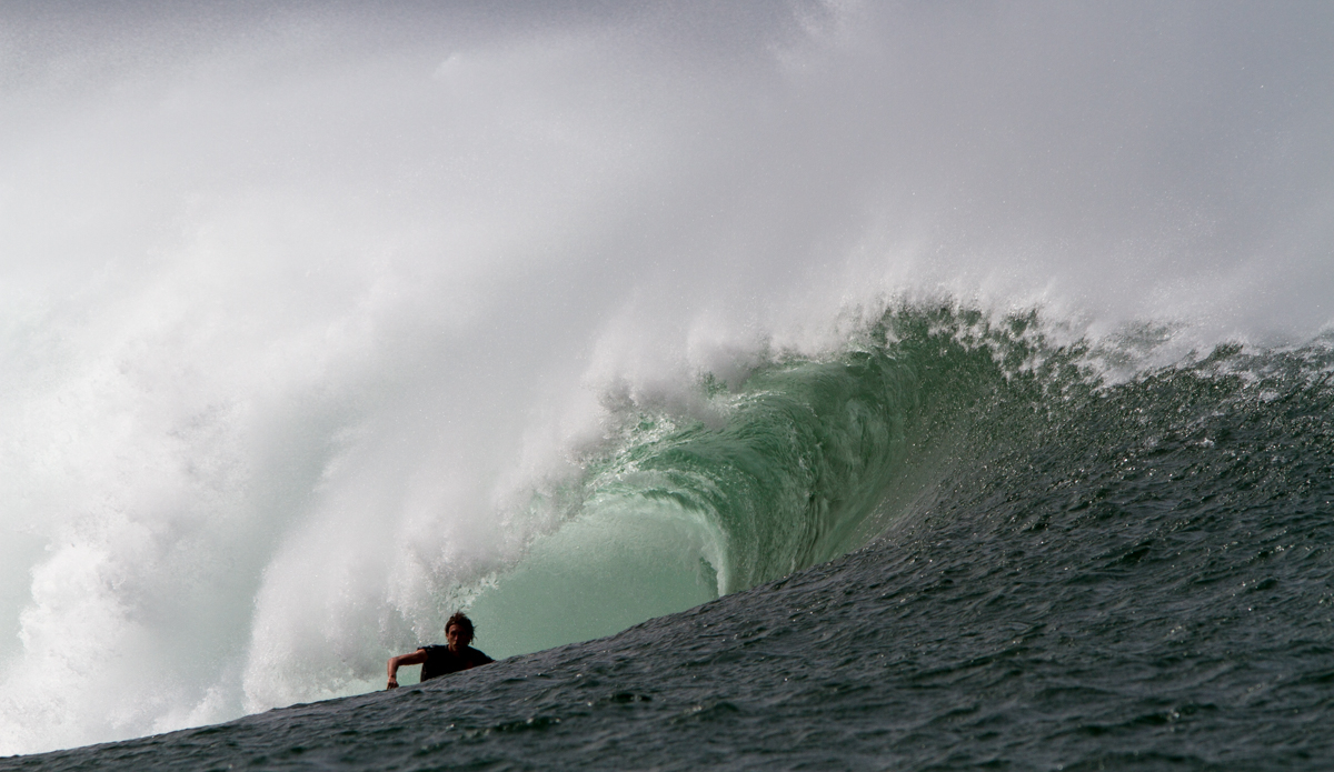 Popoyo\'s outer reef from the channel. Nicaragua Surf Report and Captain Jasco made this shot possible.