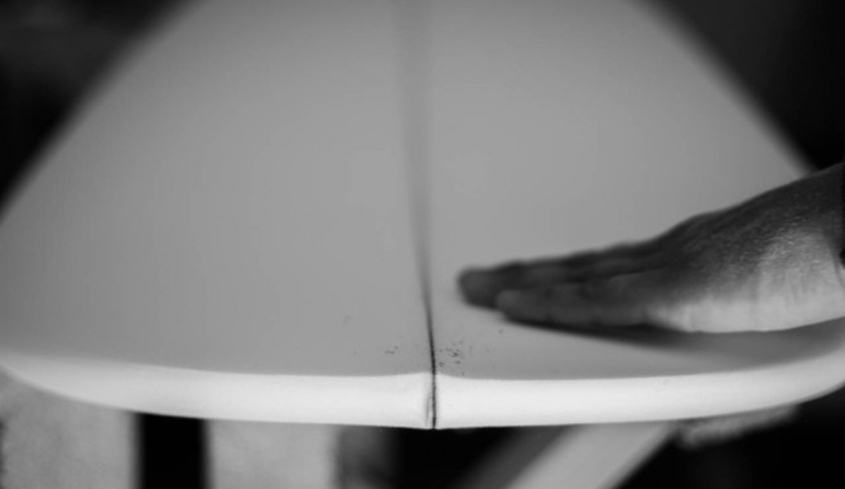 Incredible precision must be present when shaping a board.