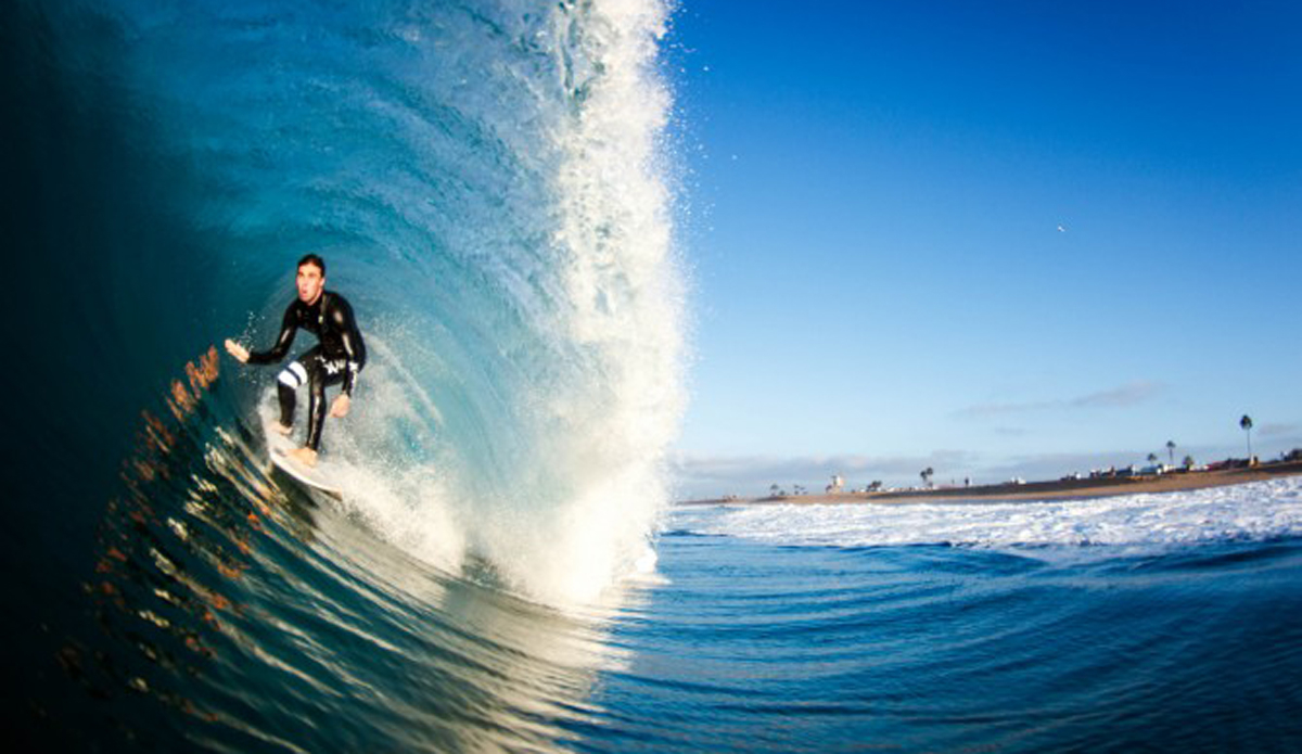 Cameron Faris during Hurricane Lowell. He scored the best hour of waves I have ever seen at this spot.