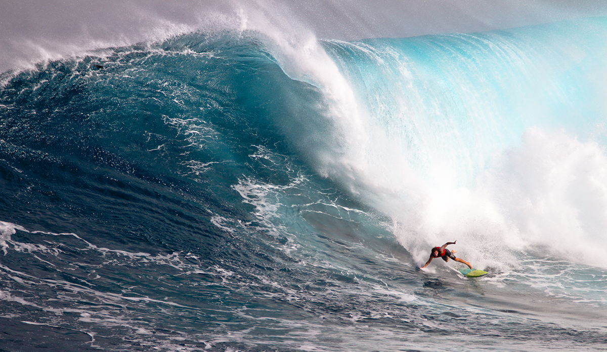 Albee Layer, taking a spill. Photo: Aaron Lynton 