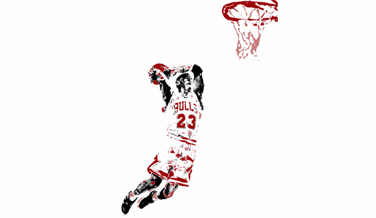 Jordan By renowned artist William Quigely