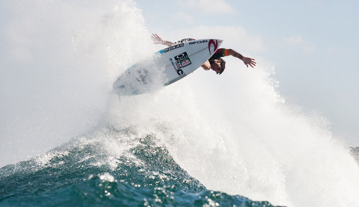 Gabriel Medina of Brazil placed equal 5th in the Drug Aware Margaret River Pro, being defeated by Josh Kerr (AUS) in the Quarterfinals at Margaret River. Photo: <a href=\"https://www.aspworldtour.com/\">ASP/Cestari</a>