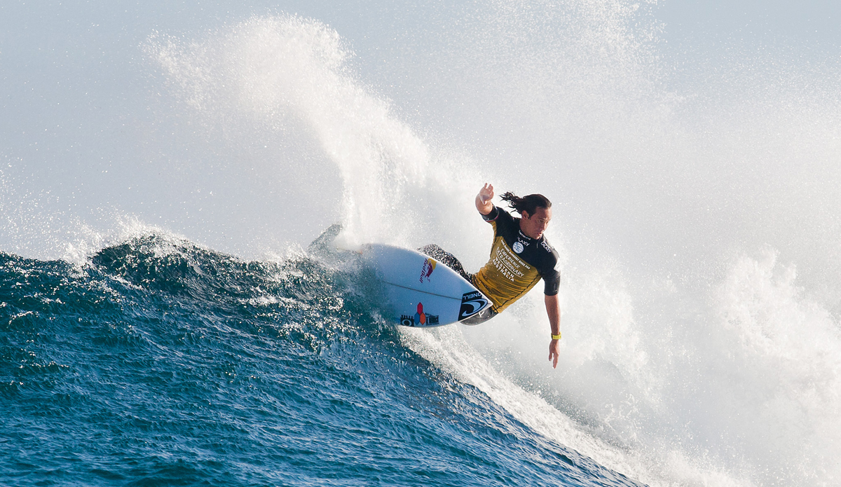 Jordy Smith placed equal 5th in the Drug Aware Margaret River Pro, being defeated by Bede Durbidge  in the Quarterfinals. Photo: <a href=\"https://www.aspworldtour.com/\">ASP/Cestari</a>