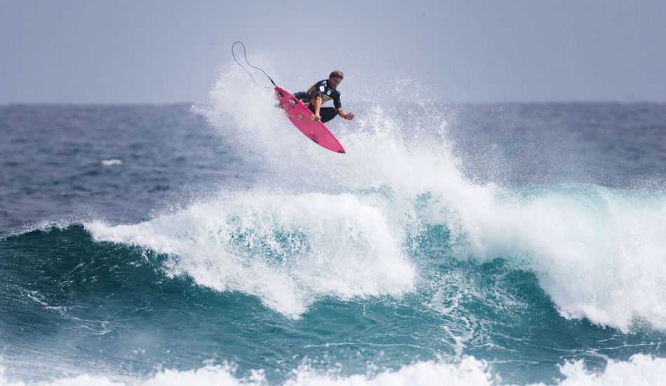 Yadin Nicol of Grace Town, Western Australia (pictured), advanced into Round 4 of the Drug Aware Margaret River Pro, defeating current three times ASP World Champion Mick Fanning (AUS) in Round 3. Photo: <href=\"https://www.aspworldtour.com/\">Cestari/ASP</a>