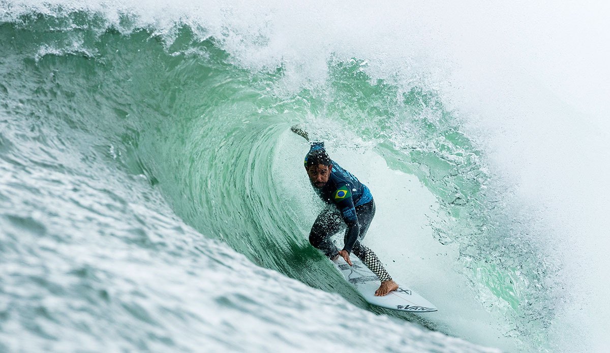 Tomas Hermes. Image: WSL/<a href=\"https://www.instagram.com/kc80/?hl=en\">Cestari</a>