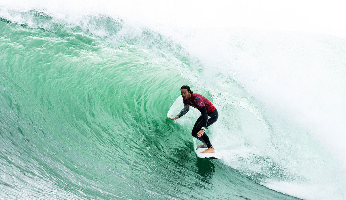 Jordy Smith. Image: WSL/<a href=\"https://www.instagram.com/kc80/?hl=en\">Cestari</a>