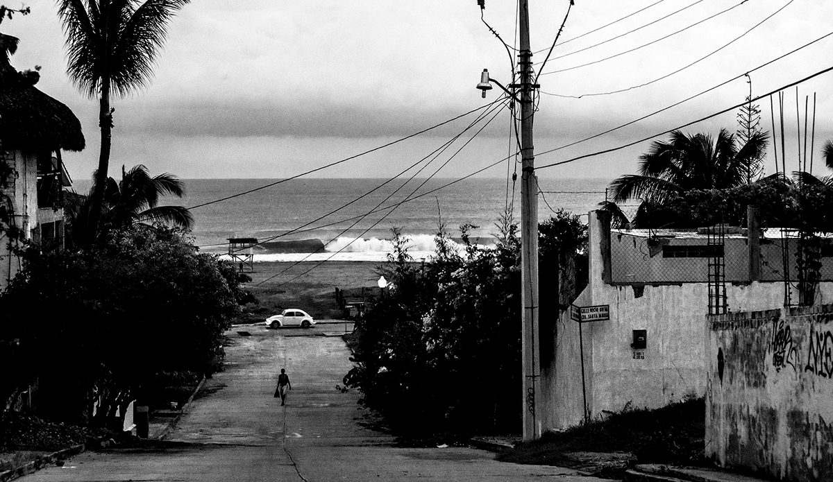 My first trip to Oaxaca involved numerous poundings into the sand and hardly any drops made. I took this photo after an evening of relentless beatings. Sometimes it’s just best to take photos. This was one of those times. Photo: <a href=\"https://markmcinnis.com\">Mark McInnis Photography</a>