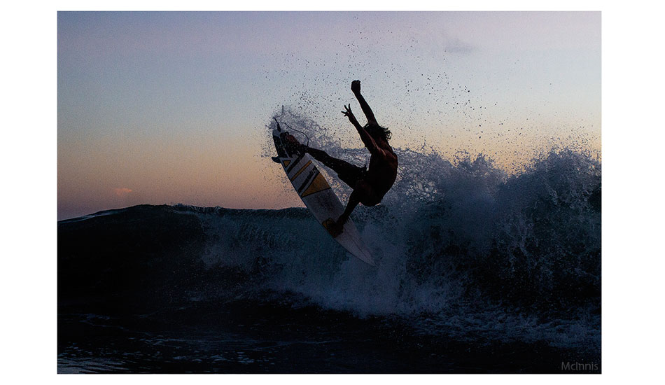 Dane Anderson blow tail. Photo: <a href=\"https://markmcinnis.com/\">Mark McInnis</a>