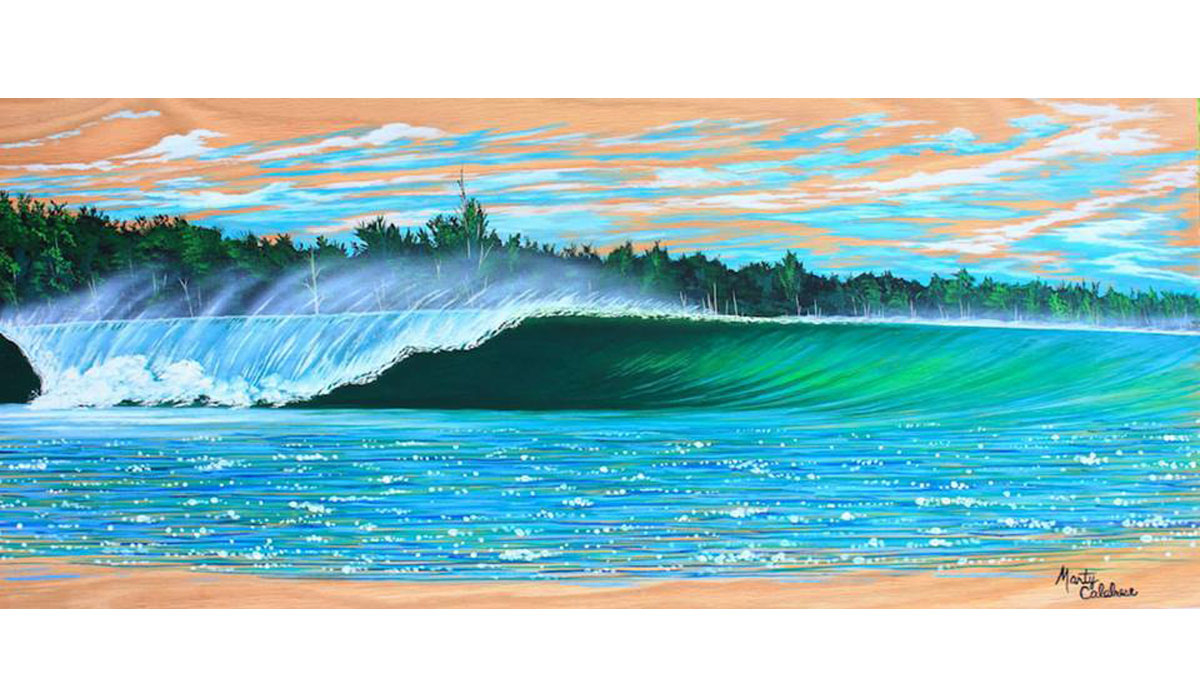 Greenbush (custom on oak). Art: <a href=\"https://www.artbymartycalabrese.com/\">Martin Calabrese</a>