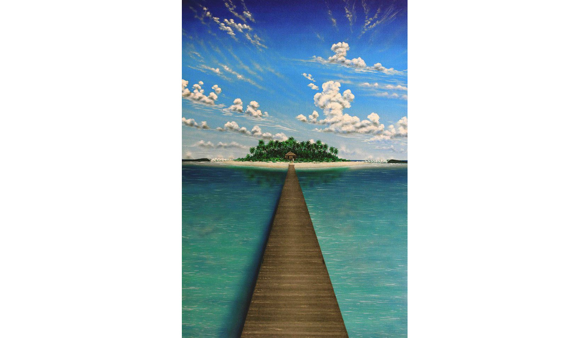 Surfers Paradise. Art: <a href=\"https://www.artbymartycalabrese.com/\">Martin Calabrese</a>