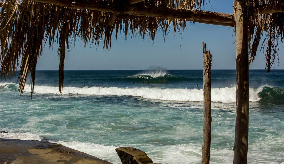 Head high, offshore and perfect. Photo: <a href=\"https://www.mattadenphotography.com\">Matt Aden</a>