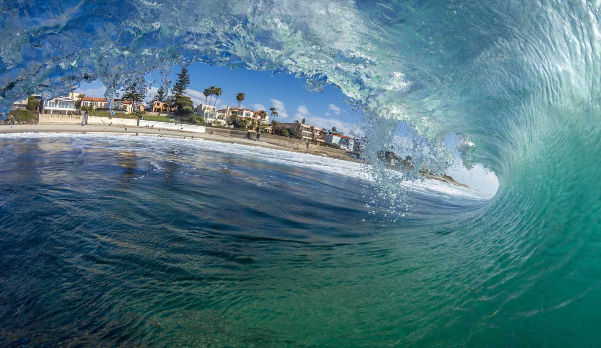 Occasionally, the seaweed washes away and the water cleans up. Photo: <a href=\"https://www.mattadenphotography.com\">Matt Aden</a>