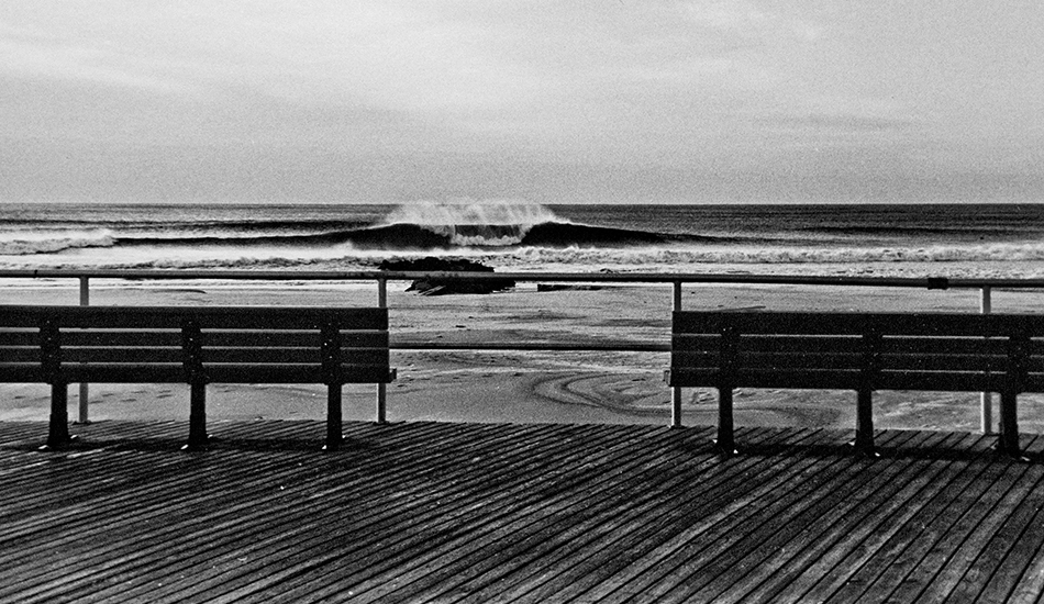 Classic New York: The boardwalk, the benches, the frigid black a-frame. This is the day we wait months for. Photo: <a href=\"http://www.clarkography.com/\" target=_blank>Matt Clark</a>